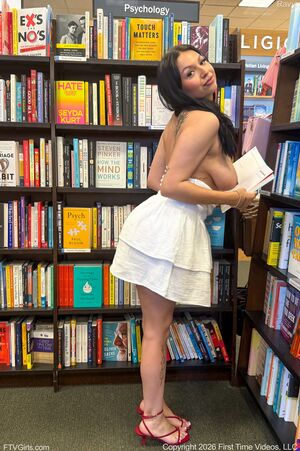 Ravyn Moore Loose White Dress FTV