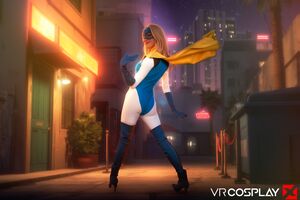 Kenna James Dispatch Blonde Blazer XXX VR Cosplay