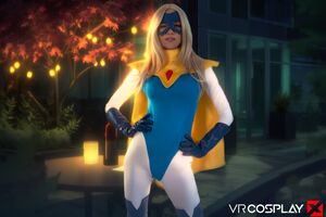 Kenna James Dispatch Blonde Blazer XXX VR Cosplay