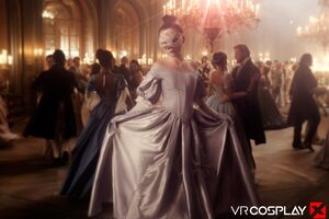 Lulu Chu VR Cosplay X Bridgerton Lady In Silver Parody