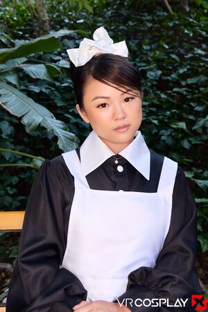 Lulu Chu VR Cosplay X Bridgerton Lady In Silver Parody