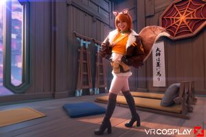 Maddie Wren VR Cosplay X Marvel Rivals Squirrel Girl Amazing Sex