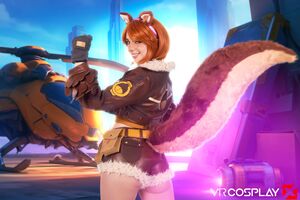 Maddie Wren VR Cosplay X Marvel Rivals Squirrel Girl Amazing Sex