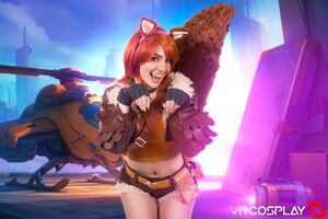 Maddie Wren VR Cosplay X Marvel Rivals Squirrel Girl Amazing Sex