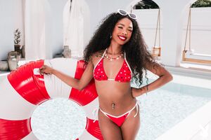 Mia Love Playboy American Sweetheart 4th Of July