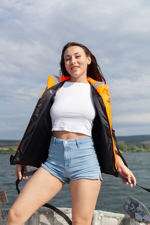 Sumiko MetArt Drift Away Naked On A Boat