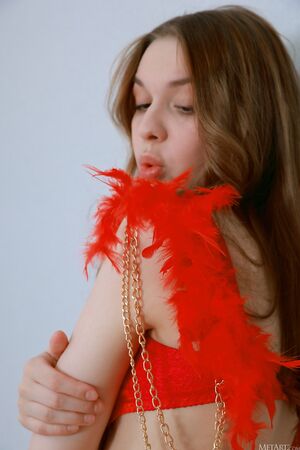 Lana Rose MetArt Plume Perfection Feathers