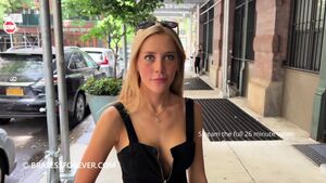 Shan Braless Forever Black Dress Flasher