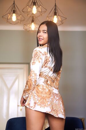 Kubera Fortuna MetArt Golden Girl Mini Dress