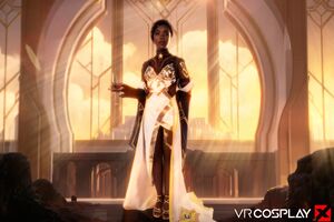 Ana Foxxx VR Cosplay X Arcane Mel