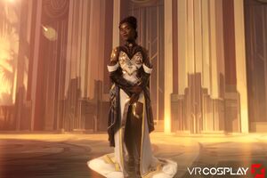 Ana Foxxx VR Cosplay X Arcane Mel