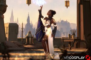 Ana Foxxx VR Cosplay X Arcane Mel
