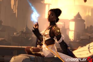 Ana Foxxx VR Cosplay X Arcane Mel