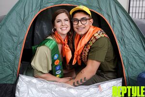 Scarlett Gushes Milfty Let's Practice, Everyone Who Goes Camping Loses Their V-Card