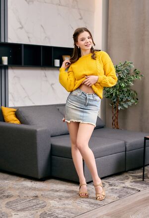 Toree MetArt Temptress Sweater And Skirt