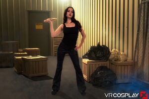 Serena Hill VR Cosplay X Buffy Faith A XXX Parody