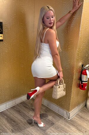 Irina FTV Girls White Dress Big Boobs
