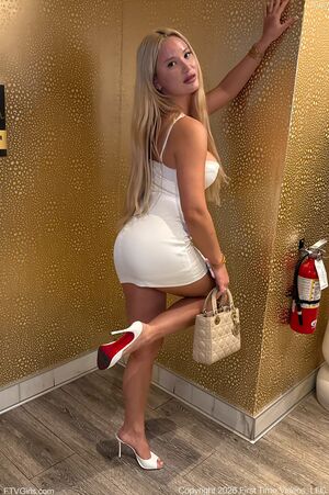Irina FTV Girls White Dress Big Boobs