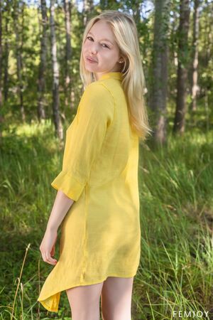 Liby Femjoy Sunny Yellow Dress