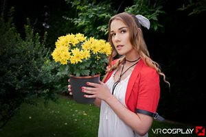 Alexis Crystal Final Fantasy Aerith Gainsborough VR Cosplay X