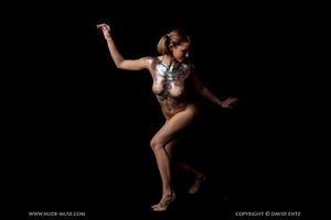 Misty Day Sparkling Nude Muse