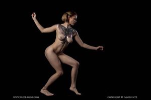 Misty Day Sparkling Nude Muse