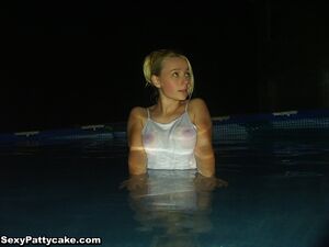 Sexy Pattycake Late Night Swim Skinny Dipping Pussy Exposed