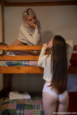 Juniper Hope and Emily Bloom Happy Campers Nude