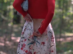 Busty Brunette Cleavage Michel Chloe