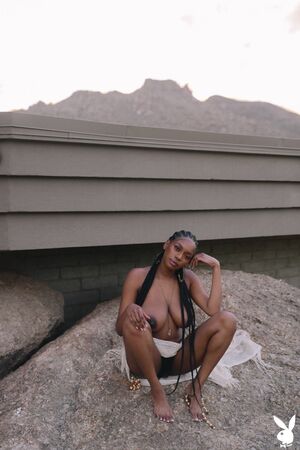 Nyla Embracing Nature Playboy