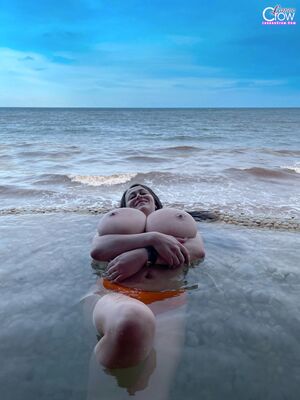 Leanne Crow Orange Bikini In Paradise