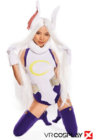 Vina Sky My Hero Academia Mirko VR Cosplay X - Cherry Nude