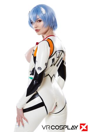 Jewelz Blu Rei Ayanami VR Cosplay X