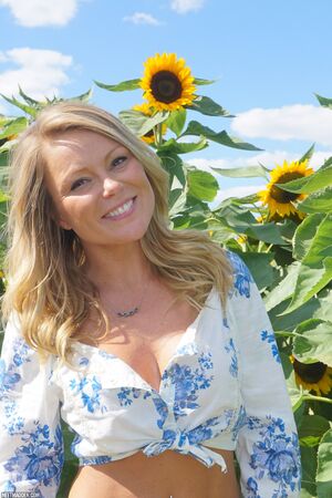 Meet Madden Sunflower Field nude pics