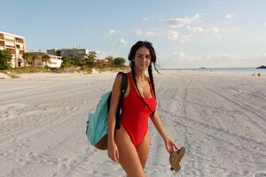 Dita Vetone Red Swimsuit Zishy