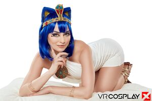 Jewelz Blu Animal Crossing Ankha VR Cosplay X