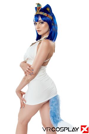 Jewelz Blu Animal Crossing Ankha VR Cosplay X