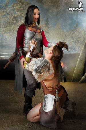 Gogo and Liuna Arena Of The Elders Cosplay Erotica