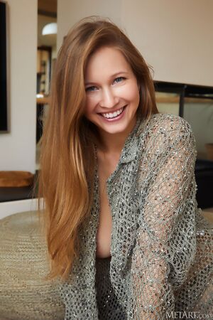 Stella Cardo Busty Shaved Redhead Spreads