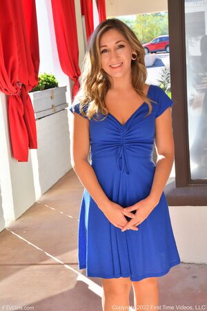 Harper Blue Dress Intro FTV Girls