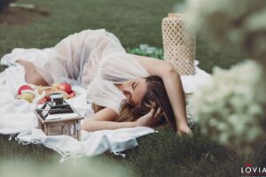 Eva Lovia Picnic Nude pics