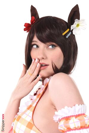 Melody Marks Horny Fox Maid IStripper