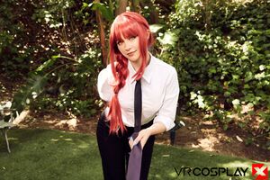 Jewelz Blu Chainsaw Man Makima VR Cosplay X