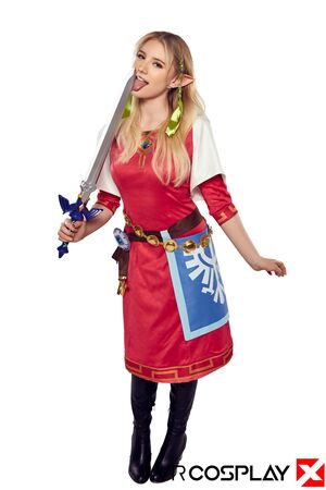 Melody Marks The Legend Of Zelda Skyward Sword VR Cosplay X