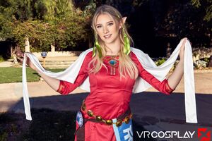 Melody Marks The Legend Of Zelda Skyward Sword VR Cosplay X