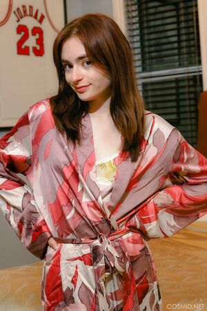 Reese Oliver Silk Robe Cosmid