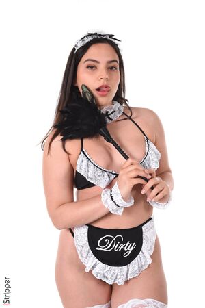 Ariana Van X Ms Naughty Maid IStripper