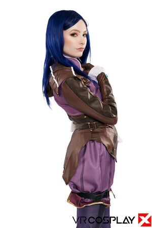 Ailee Anne in League of Legends Caitlyn at VR Cosplay X