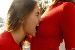 Disha And Alevtina In A Red State Zishy