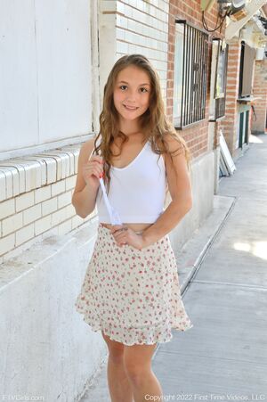 Mira in A Little Miniskirt at FTV Girls